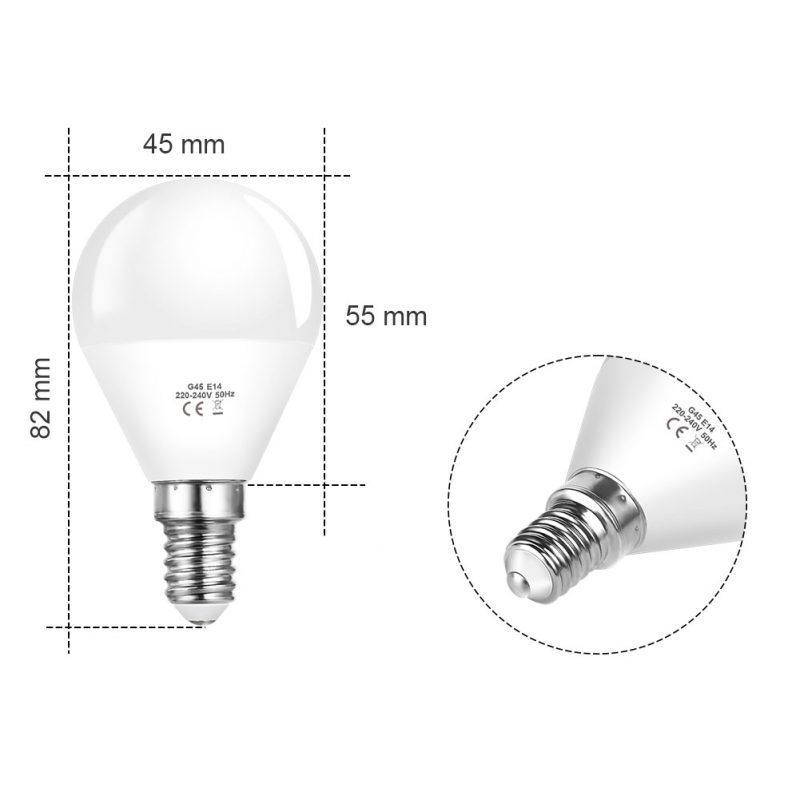 AOOHA G45 E14 LED Bulb - Image 4